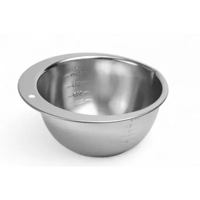 Миска з нержавіючої сталі One Chef 2 л Сталевий (101019)