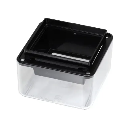 Контейнер для зберігання живого корму Hobby Multibox 10x10x6 см Чорний (HB61310) Контейнер для зберігання живого корму Hobby Multibox 10x10x6 см Чорний (HB61310)