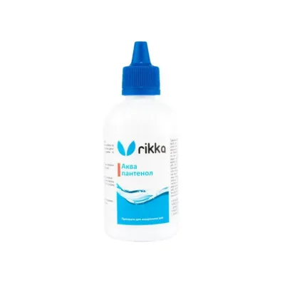 Препарат для загоєння шкірних покривів риб та дезінфекції ран Rikka Аква пантенол 100 мл (D-111)