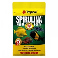 Сухий корм для акваріумних риб Tropical Super Spirulina Forte пластівці 12 г (70311)