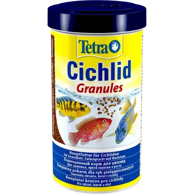 Сухий корм для акваріумних риб Tetra Cichlid Granules в гранулах 500 мл (146594)