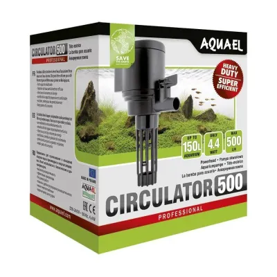 Фільтр внутрішній для акваріума Aquael Circulator 500 л/год турбінна помпа на 150 л Чорний (109181) Фільтр внутрішній для акваріума Aquael Circulator 500 л/год турбінна помпа на 150 л Чорний (109181)