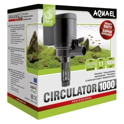 Фільтр внутрішній для акваріума Aquael Circulator 1000 л/год турбінна помпа на 150-250 л Чорний (109182) Фільтр внутрішній для акваріума Aquael Circulator 1000 л/год турбінна помпа на 150-250 л Чорний (109182)