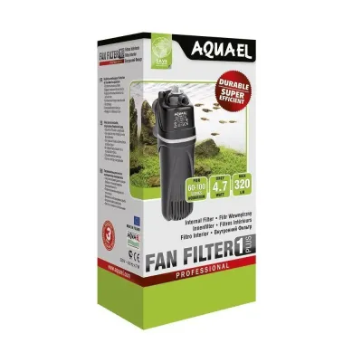 Фильтр внутренний для аквариума Aquael FAN 1 Plus 320 л/ч до 100 л Черный (102368 /3069) Фильтр внутренний для аквариума Aquael FAN 1 Plus 320 л/ч до 100 л Черный (102368 /3069)
