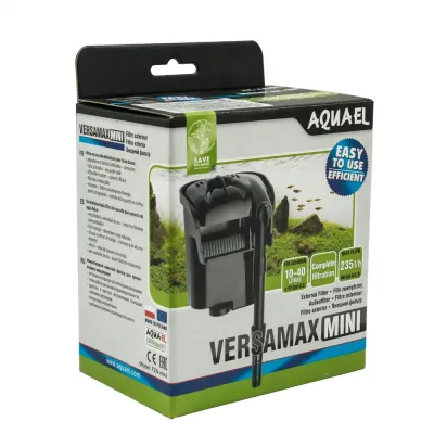 Навісний фільтр для акваріума Aquael FZN-MINI 235 л/год на 10-40 л Чорний (113175)
