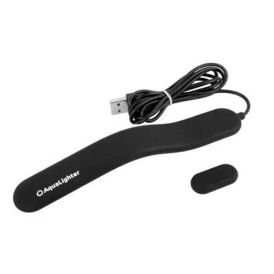 Светодиодный светильник для аквариума Collar AquaLighter Pico Soft black USB 6500К 100 Лм 170х25х8 мм Черный (87651) Светодиодный светильник для аквариума Collar AquaLighter Pico Soft black USB 6500К 100 Лм 170х25х8 мм Черный (87651)