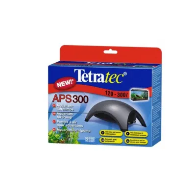 Компрессор для аквариума Tetra APS 300 с двумя выходами до 300 л Черный (143180)