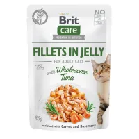 Влажный корм для котов Brit Care Cat pouch с тунцом в желе 85 г (100533/0556)