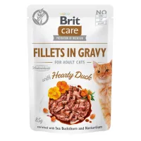 Вологий корм для кішок Brit Care Cat pouch з качкою в желе 85 г (100529/0518)