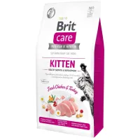 Корм для кошенят Brit Care Kitten Healthy Growth & Development з куркою та індичкою 7 кг (171277/0662) Корм для кошенят Brit Care Kitten Healthy Growth & Development з куркою та індичкою 7 кг (171277/0662)