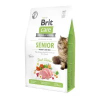 Корм для кошек с лишнем весом Brit Care Senior Weight Control с курицей 400 г (171315/0952)