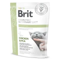 Корм для кошек при сахарном диабете Brit Veterinary Diet Diabetes с курицей 400 г (170970/528530)