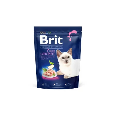 Корм для кошек Brit Premium by Nature Cat Adult Chicken с курицей 300 г (171843)