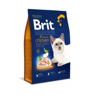 Корм для кошек живущих в помещении Brit Premium by Nature Cat Indoor Chicken с курицей 8 кг (171869)