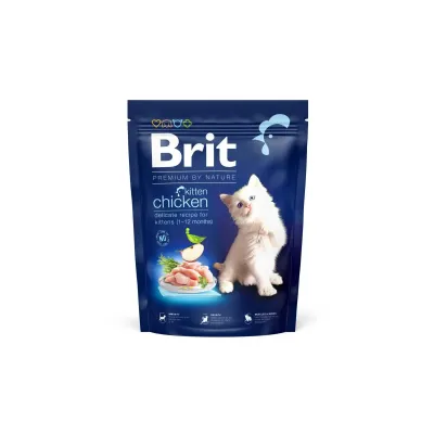 Корм для котят Brit Premium by Nature Cat Kitten Chicken с курицей 300 г (171842)