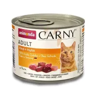 Влажный корм для кошек Animonda Carny Adult Beef Chicken с говядиной и курицей 200 г (AM-83703) Влажный корм для кошек Animonda Carny Adult Beef Chicken с говядиной и курицей 200 г (AM-83703)