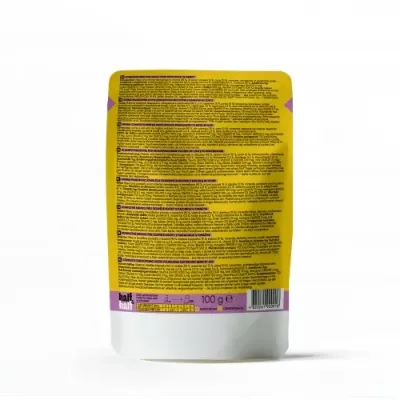 Вологий корм для кішок Half&Half Adult pouch 100 г зі шматочками качки в соусі (20918)