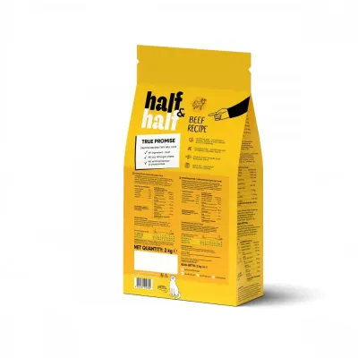Сухой корм для кошек Half&Half Adult 2 кг с говядиной (20840) Сухой корм для кошек Half&Half Adult 2 кг с говядиной (20840)