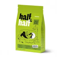 Сухий корм для кішок з чутливим травленням та шкірою Half&Half Sensitive Digestion 8 кг з індичкою (20833) Сухий корм для кішок з чутливим травленням та шкірою Half&Half Sensitive Digestion 8 кг з індичкою (20833)