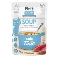 Вологий корм для кішок Brit Care Soup with Tuna суп з тунцем 75 г (101058)