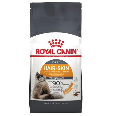 Корм для кошек Royal Canin Hair and Skin Care для здоровья кожи и шерсти 400 г