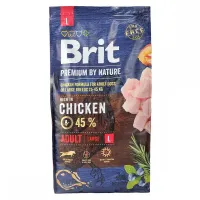 Сухий корм для дорослих собак великих порід Brit Premium Adult L з куркою 8 кг (170826/6451)