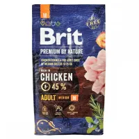 Сухий корм для дорослих собак середніх порід Brit Premium Adult M з куркою 8 кг (170817/6369) Сухий корм для дорослих собак середніх порід Brit Premium Adult M з куркою 8 кг (170817/6369)