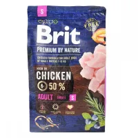 Сухой корм для взрослых собак мелких пород Brit Premium Adult S с курицей 3 кг (170810/6291) Сухой корм для взрослых собак мелких пород Brit Premium Adult S с курицей 3 кг (170810/6291)