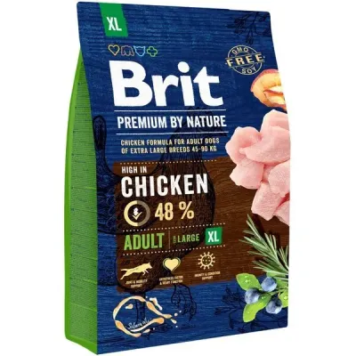 Сухой корм для взрослых собак гигантских пород Brit Premium Adult XL с курицей 15 кг (170833/6529) Сухой корм для взрослых собак гигантских пород Brit Premium Adult XL с курицей 15 кг (170833/6529)