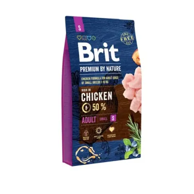 Сухой корм для взрослых собак мелких пород Brit Premium Adult S с курицей 8 кг (170811/6307) Сухой корм для взрослых собак мелких пород Brit Premium Adult S с курицей 8 кг (170811/6307)