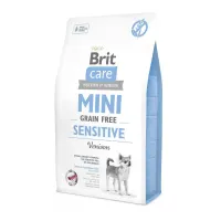 Сухой корм для собак c чувствительным пищеварением Brit Care GF Mini Sensitive с олениной 2 кг (170776/0169)