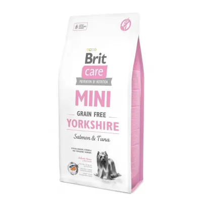 Сухий корм для йоркширських тер'єрів Brit Care GF Mini Yorkshire з лососем 7 кг (170781/0213)