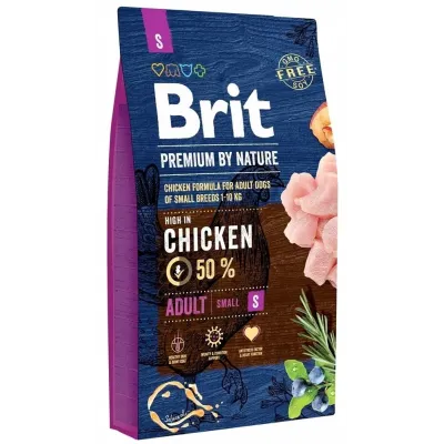 Сухий корм для цуценят та молодих собак дрібних порід Brit Premium Junior S з куркою 3 кг (170807/6260) Сухий корм для цуценят та молодих собак дрібних порід Brit Premium Junior S з куркою 3 кг (170807/6260)