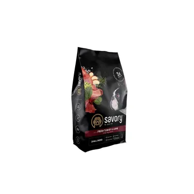 Корм для собак малых пород Savory Fresh Turkey and Lamb с индейкой и ягнёнком 8 кг (30365)