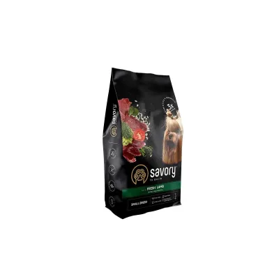 Корм для собак малых пород Savory Fresh Lamb с ягнёнком 8 кг (30334)