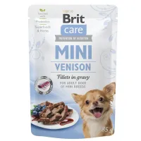 Влажный корм для собак Brit Care Mini pouch с филе дичи в соусе 85 г (100220/4456/100915)