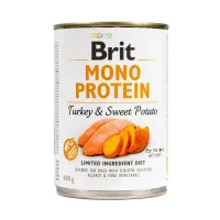 Корм для собак Brit Mono Protein Turkey & Sweet Potato з індичкою та бататом 400 г (100837/100056/9759)