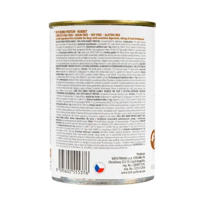 Корм для собак Brit Mono Protein Rabbit з кроликом 400 г (100835/100061/9797)
