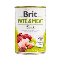 Вологий корм для собак Brit Pate & Meat Duck з куркою та качкою 400 г (100860/100075/0304)