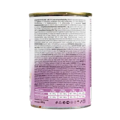Вологий корм для собак Brit Pate & Meat Lamb з куркою та ягником 400 г (100861/100077/0441)