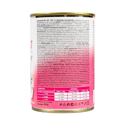 Вологий корм для цуценят Brit Pate & Meat Chicken з куркою та індичкою 400 г (100862/100079/7448)