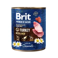 Корм для цуценят Brit Premium By Nature Turkey with Liver з індичкою 800 г (100410/8577) Корм для цуценят Brit Premium By Nature Turkey with Liver з індичкою 800 г (100410/8577)