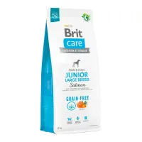 Сухий корм для собак Brit Care Dog Grain-free Junior Large Breed з лососем 12 кг (172201)