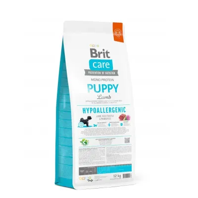 Cухой корм для щенков Brit Care Dog Hypoallergenic Puppy с ягненком 12 кг (172213)
