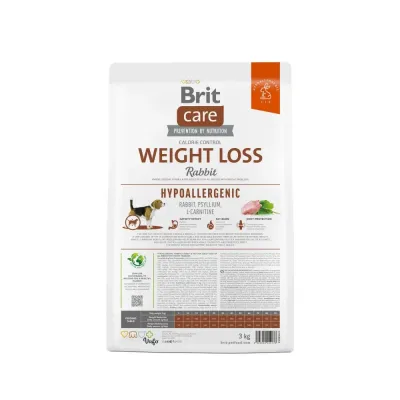 Cухой корм для собак Brit Care Dog Hypoallergenic Weight Loss с кроликом 3 кг (172224)