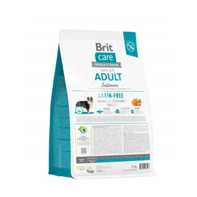 Сухий корм для собак Brit Care Dog Grain-free Adult з лососем 3 кг (172197)