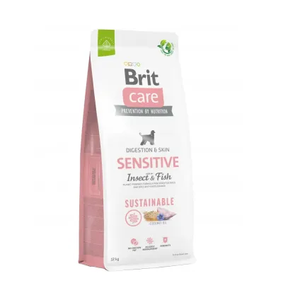 Сухой корм для собак Brit Care Dog Sustainable Sensitive с рыбой и насекомыми 12 кг (172189) Сухой корм для собак Brit Care Dog Sustainable Sensitive с рыбой и насекомыми 12 кг (172189)