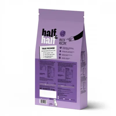 Сухой корм для собак средних пород Half&Half Medium Breed с говядиной 2 кг (20758) Сухой корм для собак средних пород Half&Half Medium Breed с говядиной 2 кг (20758)