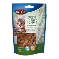 Ласощі для кішок Trixie Premio Barbecue Hearts серця з куркою 50 г (42703) Ласощі для кішок Trixie Premio Barbecue Hearts серця з куркою 50 г (42703)