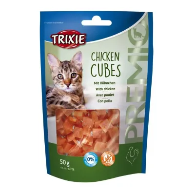 Ласощі для кішок Trixie Premio Chicken Cubes кубики з куркою 50 г (42706)